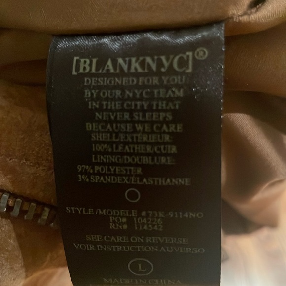 Blanknyc suede jacket - Picture 8 of 9